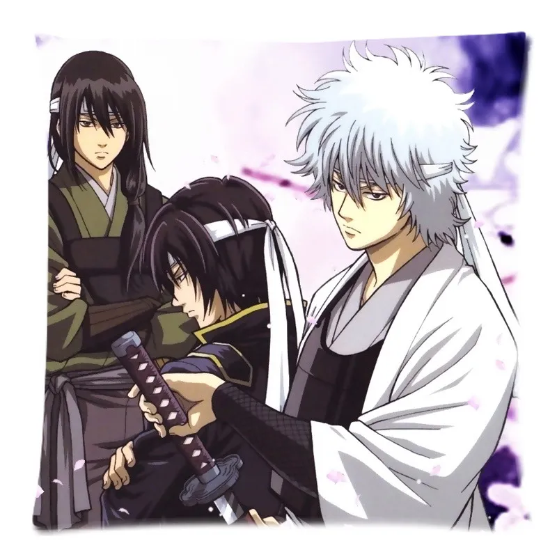 Декоративная наволочка для подушки GINTAMA диван Автомобильный стул домашний декор
