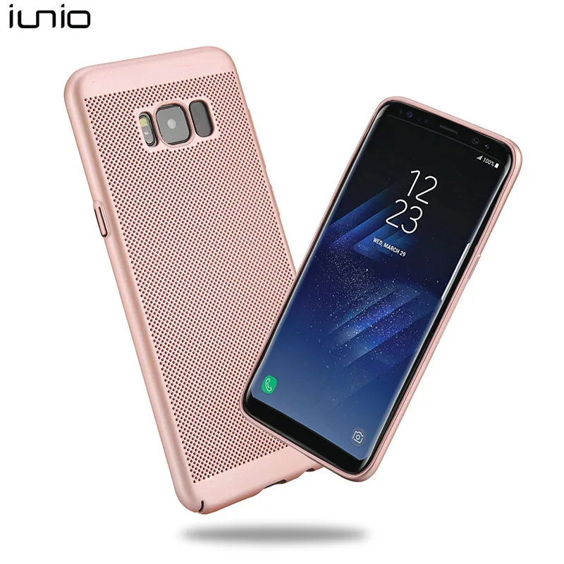 Чехол для Samsung galxy S8 плюс дышащий ультра тонкий чехол Galaxy Plus ТПУ силиконовый
