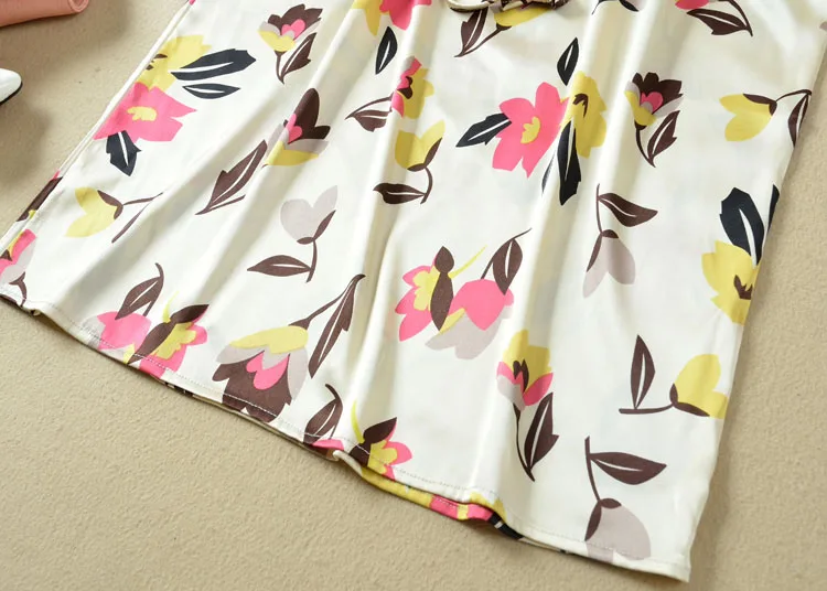 Женское атласное платье с цветочным принтом [брак] черное из 100% шелка распродажа |