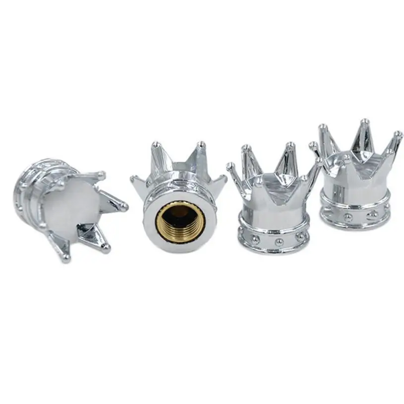 Высококачественная крышка клапана для стайлинга автомобиля s 4 шт. корона