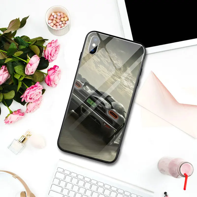 Супер автомобильный Koenigsegg Agera RS для iPhone 5 5S SE 7 8 6s Plus X XR XS Max чехлы телефонов из