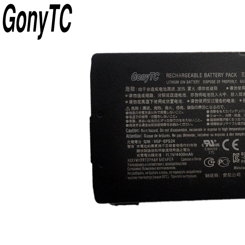 GONYTC новый оригинальный ноутбук Батарея для SONY VGP BPS24 BPSC24 BPL24 VPCSA25GG VPCSA натуральная