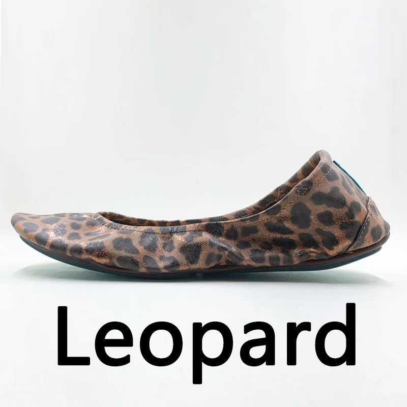 Leopard Новинка года; женская обувь на плоской подошве; женская обувь; повседневные Лоферы для работы; тапочки; ; размера плюс 5-10 - Цвет: Leopard