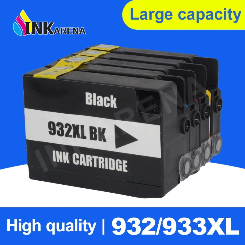 INKARENA 932XL 933XL сменный картридж для принтера HP 932 933 XL Officejet 6100 6600 6700 7110 7610 7612 7510