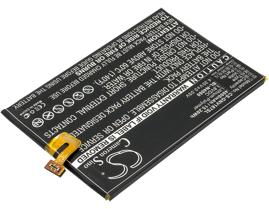 Аккумулятор Cameron Sino на 4000 мАч для смартфонов GIONEE GN5001 GN5001L GN5001S V187 BLU Energy X LTE E0010UU|cameron