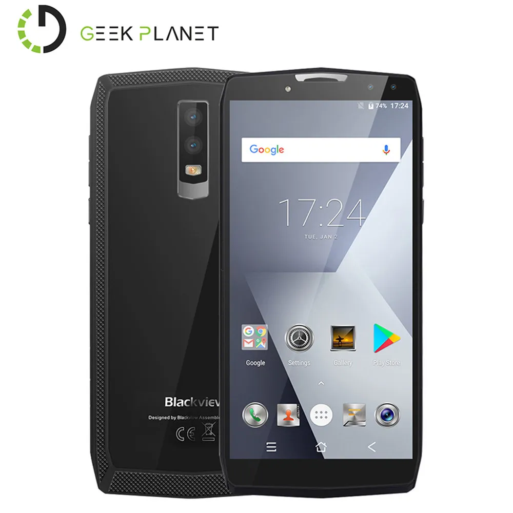 Blackview P10000 PRO Smartphone 11000mAh big battery 5V/5A Face ID 4GB 64GB 18:9 5.99&quotFHD 16MP Android 7.1/8.0 Mobile phone | Мобильные