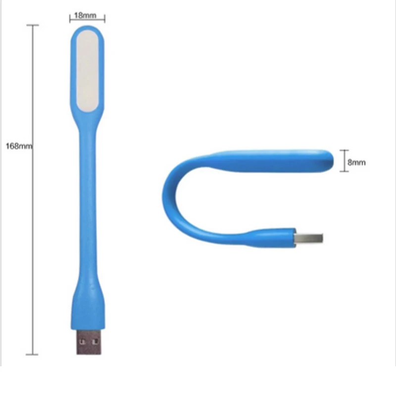 Мини USB светильник светодиодный светильник резиновый материал светильник с USB для банка питания/comupter портативный Сияющий ночной Настольный светодиодный светильник