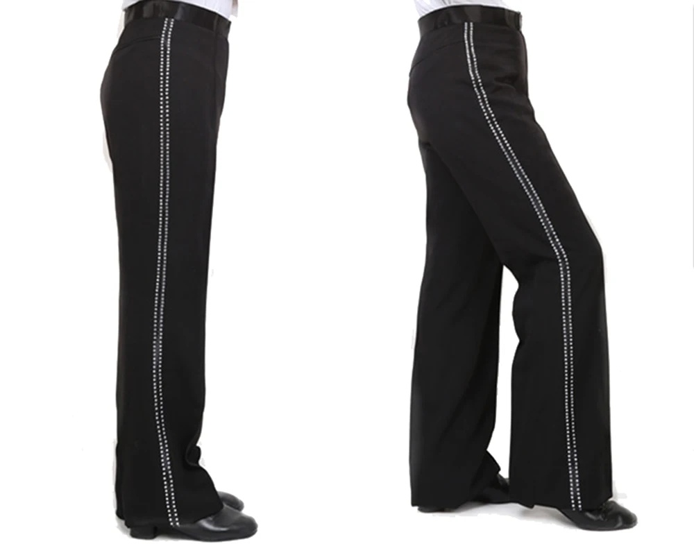 Лидер продаж 2017 мужские брюки для латиноамериканских танцев одежда фитнеса
