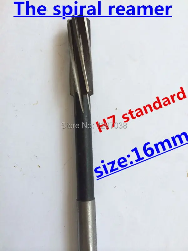 

1PCS 16*54*175mm M35 material Containing cobalt Straight Shank Machine Spiral Reamer H7 accuracy