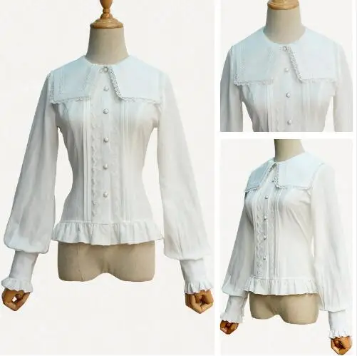 Женская блузка белая/черная с длинным рукавом фонариком|shirt shirt|shirt slimshirt long |