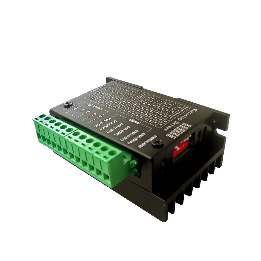 Обновленная версия драйвера шагового двигателя TB6600 4A 9 ~ 42V TTL 32 микро-шаг CNC 1 Ось