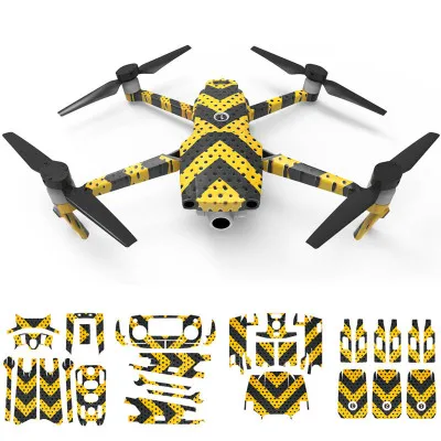 8 цветов полный набор 3D водонепроницаемых наклеек для DJI MAVIC 2 Pro Zoom Drone Body батарея пульт дистанционного управления аксессуары - Цвет: SL01