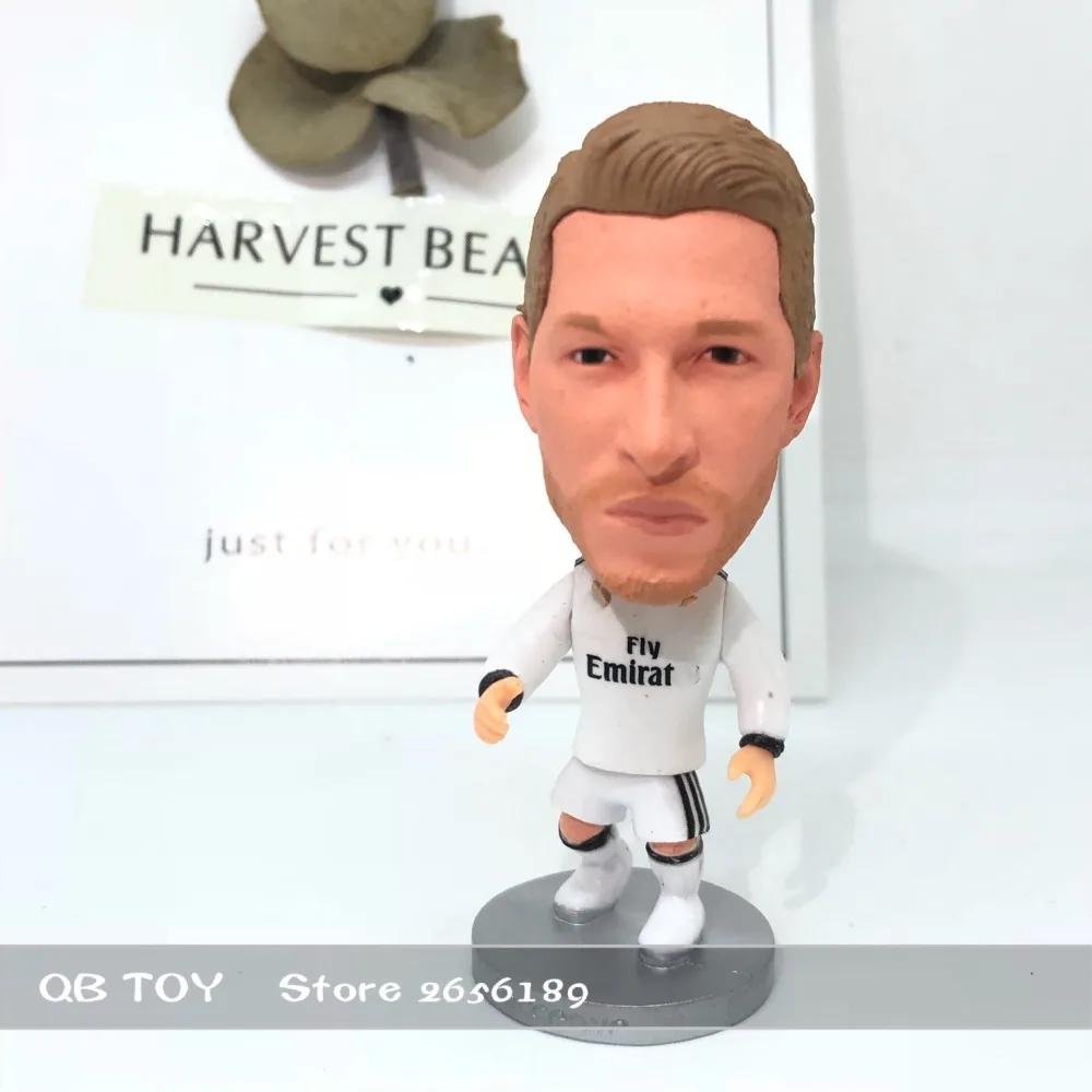 Soccerwe куклы фигурка звезды футбола Ramos 17 18 дома подвижные суставы Смола Модель