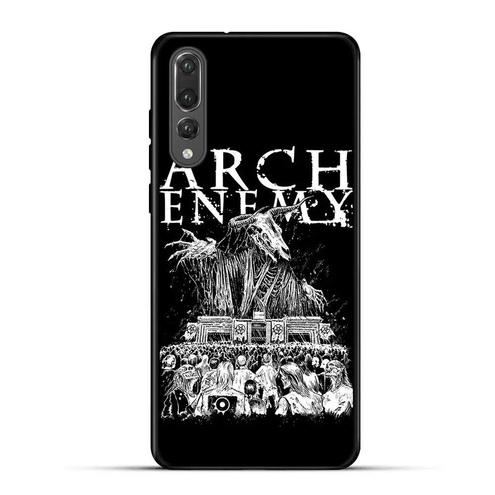 Black Soft TPU Anti-knock Phone Case for huawei mate 20 case p10 p20 Pro M10 Lite cases Cover |