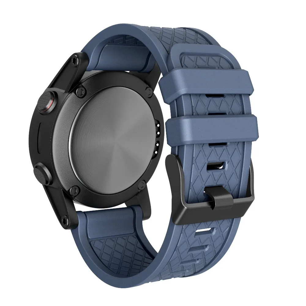 Носимые устройства для Garmin Fenix/Fenix 2 Band Easy Fit 26 мм ширина мягкий силиконовый ремешок для часов умные аксессуары Sep21