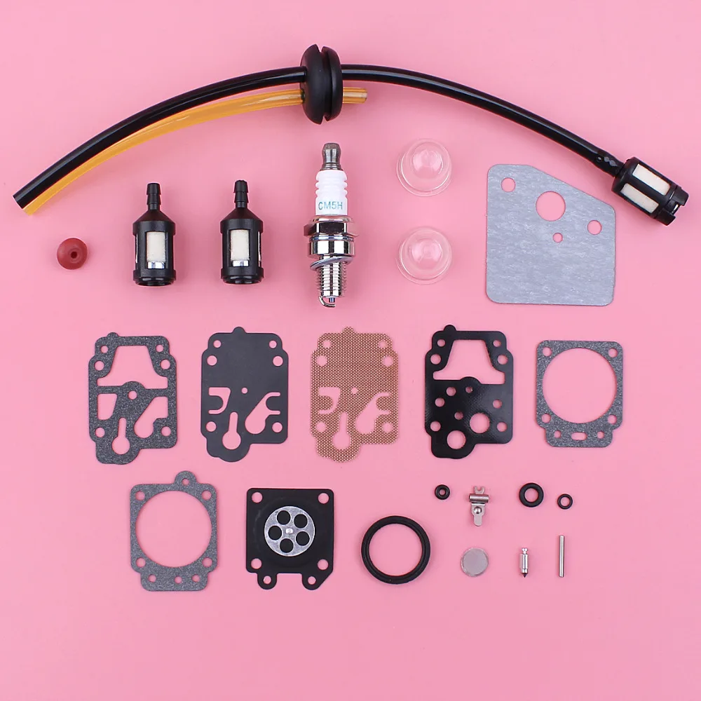 Ремонтный комплект карбюратора Carb для Honda GX35 HHT35S GX 35 газонокосилка шланг