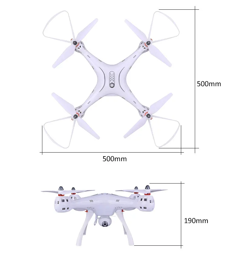 Syma X8PRO 2,4G gps Дрон 720P HD Wifi камера FPV RC Дрон Квадрокоптер в режиме реального времени высота удержания без головы