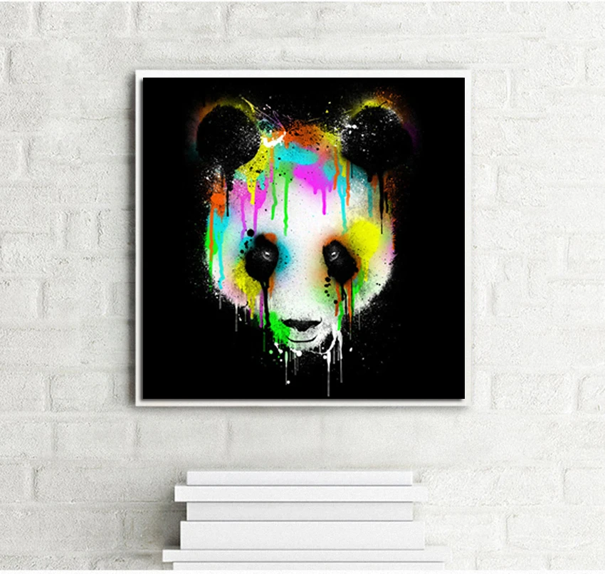 DIY Красочные Мопс алмаз живопись Pet Panda вышивка крестиком полный дрель рукоделие