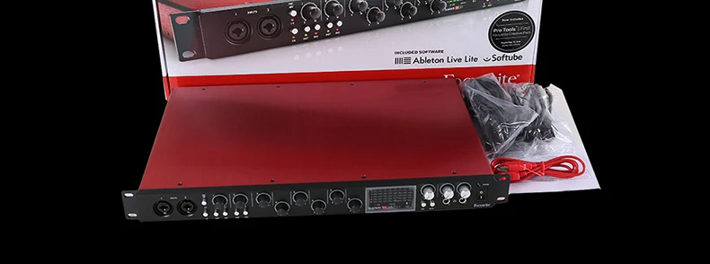 Focusrite Scarlett 18i20 звуковая карта 2nd generation usb-аудио интерфейс цифровой интерфейс 2 поколения 8-полосная АС запись