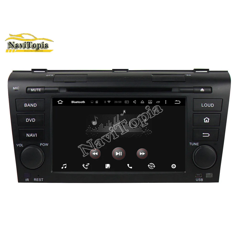 NAVITOPIA 4 Гб + 32 г Octa Core Android 9 0 автомобиль радио для Mazda 3 2004 2005 2006 2007 2008 2009 DVD gps