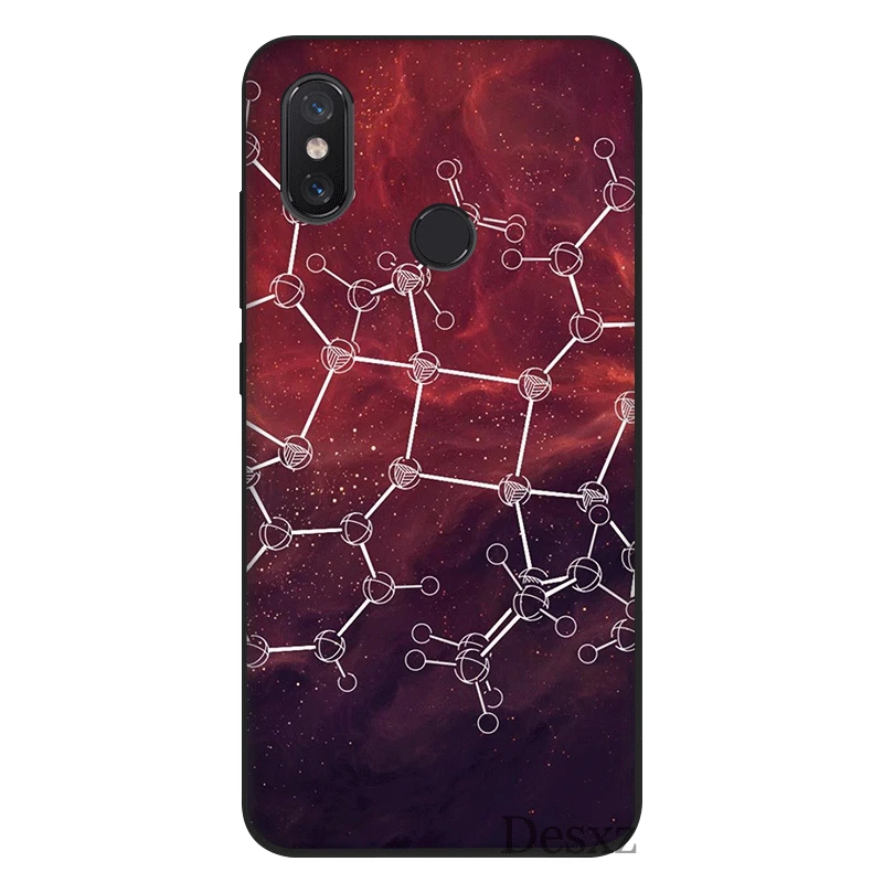 Чехол для мобильного телефона Xiaomi MiMAX3 6 8 9 10 SE A1 2 3 9T CC9 E Pro LiteSilicone Cover Биология и