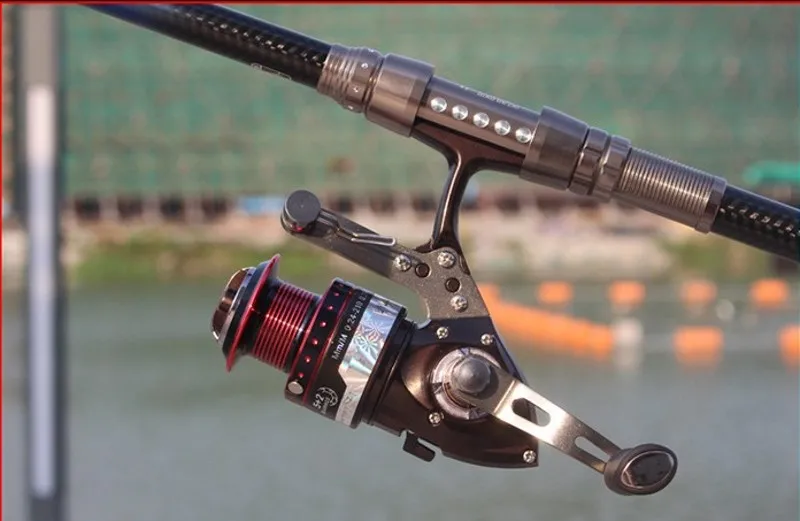 Катушка для рыбалки с подшипниками Top 5+2BB Spinning Reel Fishing Peche Feeder Carp Fish Coil Tackle Pesca Olta Makara Equipment Carretilha F37 On.