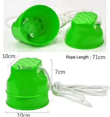 Уличное пластиковое балансирующее обучающее оборудование смайлики прыжки