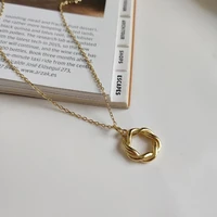 925 sterling silver choker necklace for women ins style goddess garland necklaces pendants collares mujer collier girls gift