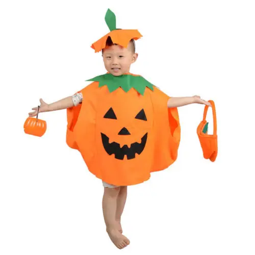 Новинка 2018 костюм на Хэллоуин шляпа тыква одинаковые комплекты для семьи