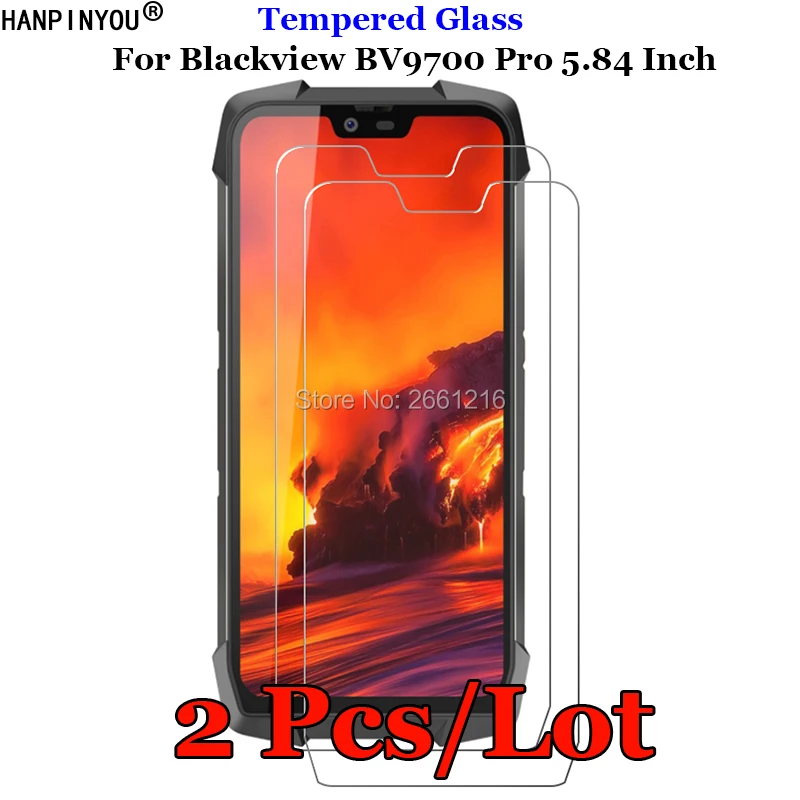 

2 шт./лот для Blackview BV9700 Pro закаленное стекло 9H 2.5D Премиум Защитная пленка для экрана для Blackview BV9700 Pro 5,84"