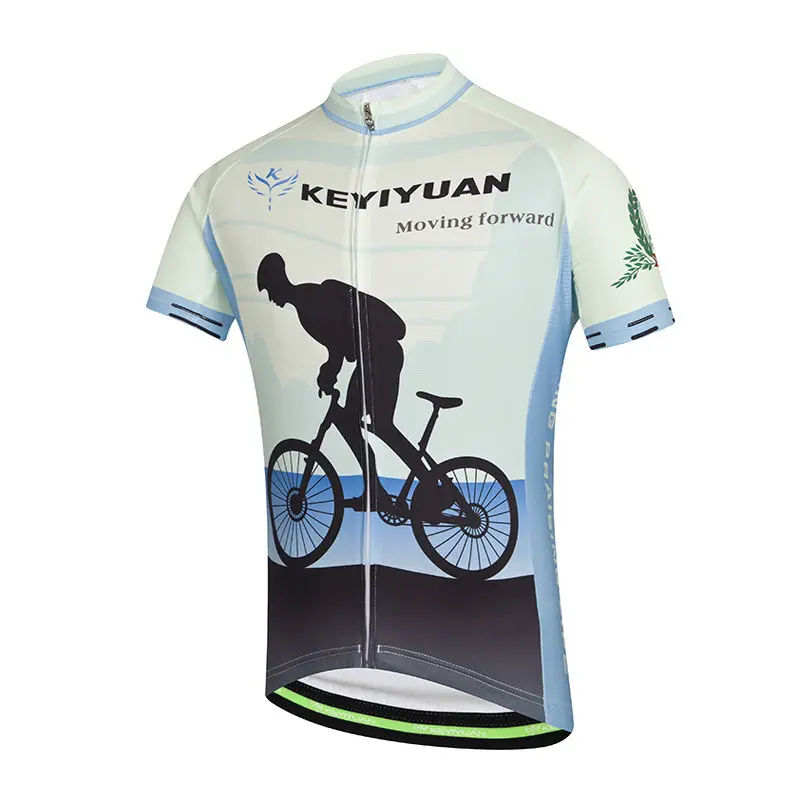 2018 Мужская велосипедная одежда KEYIYUAN Rider трикотажная для велоспорта комплект