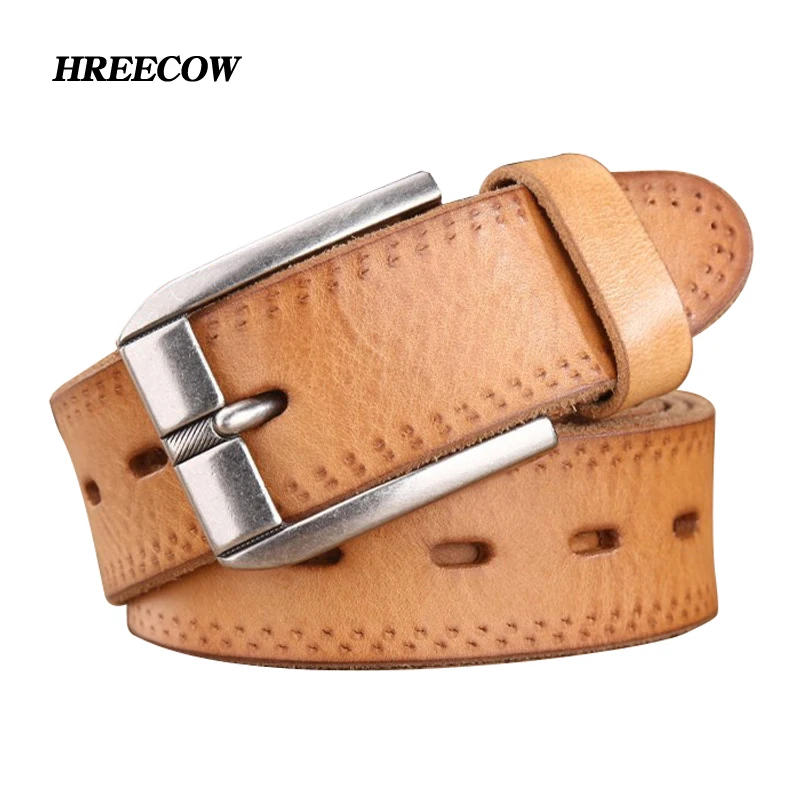 Ремень мужской из натуральной воловьей кожи 3 8 см|belt designer|designer beltsquality belt |