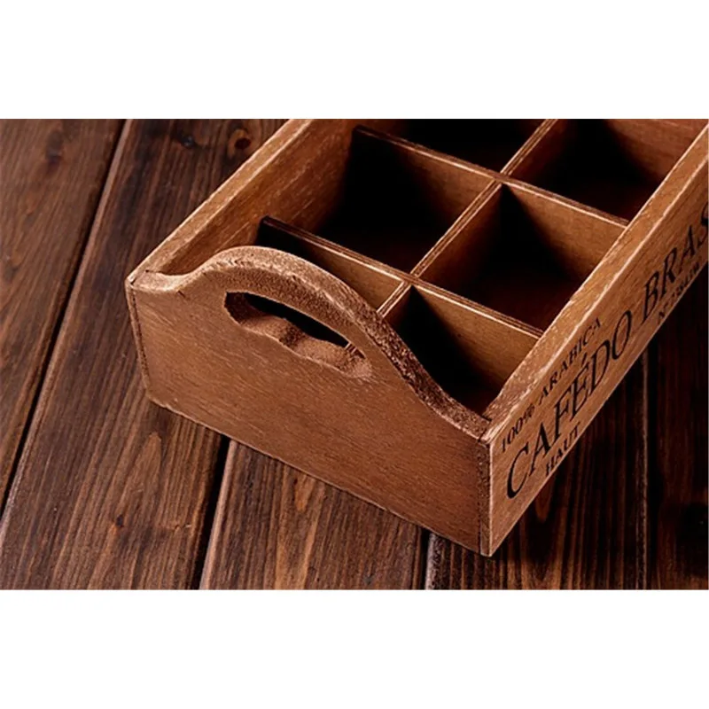 New Wood Sundries Storage Box Creative Handwork Jewelry Collection Organizador Home Decor 6 Lattice porta joias | Дом и сад