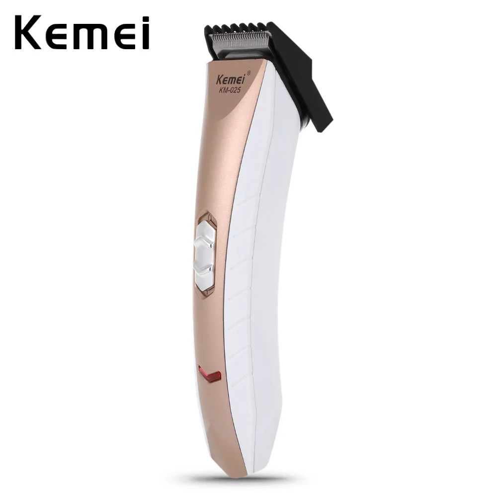 Kemei км 025 AC220 240 V ЕС вилка электрическая Перезаряжаемые машинка для стрижки волос