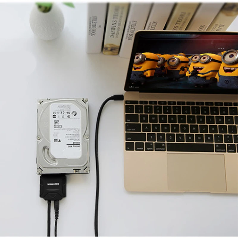 Новый Кабель адаптер Type C USB 3 1 папа SATA 22 Pin 8/2 5/3 5 дюйма для жесткого диска SSD HDD Macbook и