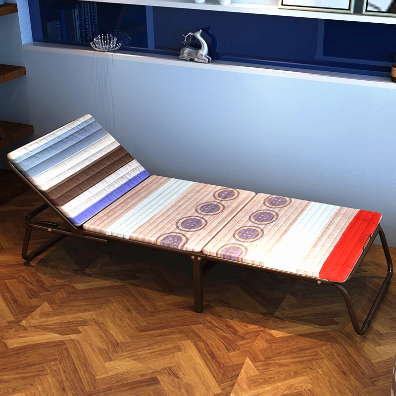 Модные Простые современные раскладная кровать Офис Отдых лежа пляжные балкон