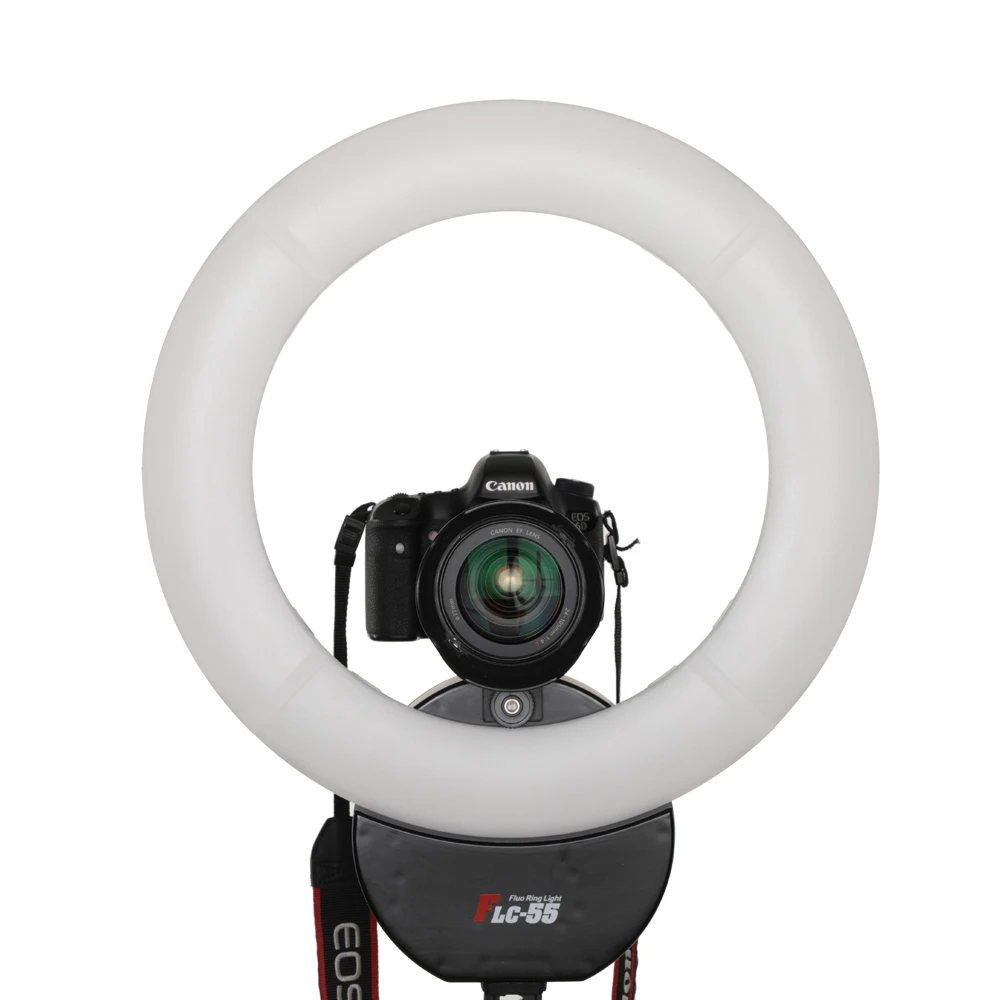 55W Soft Ring Lighting 5600K Portable Video Selfie Light for Studio Fotografia With Phone Bracket+Filter | Электроника