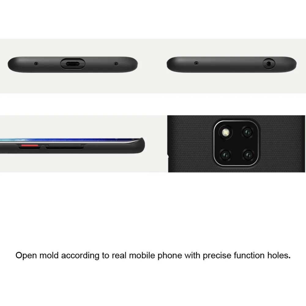 Чехол Nillkin для Huawei mate 20 pro матовый пластиковый жесткий чехол из поликарбоната