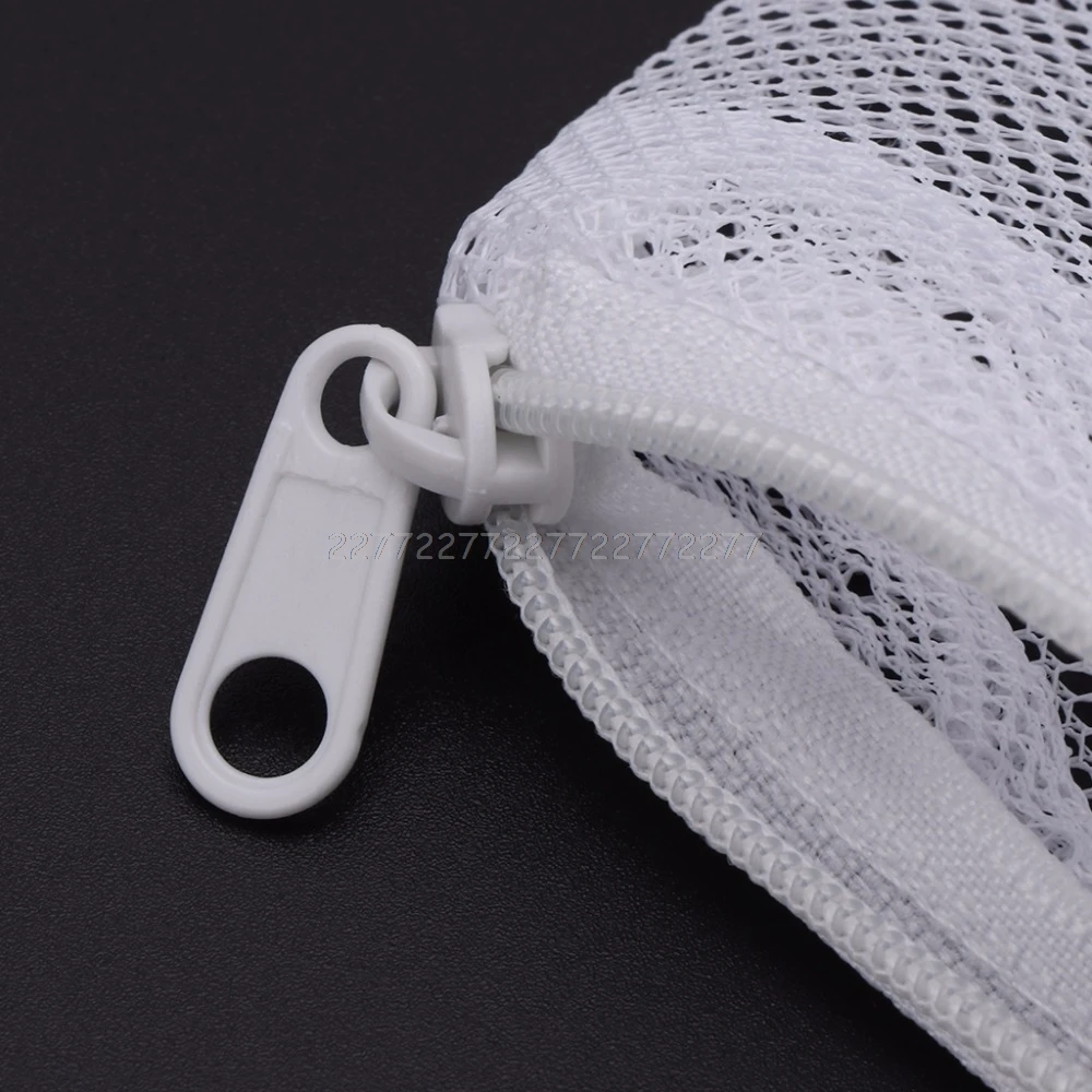 5 Pcs/Set Aquarium Filter Bag Fish Tank Mesh Bag Zipper Net Pond For Bio Ball Active Carbon Isolation Storage 5 Sizes J09 19