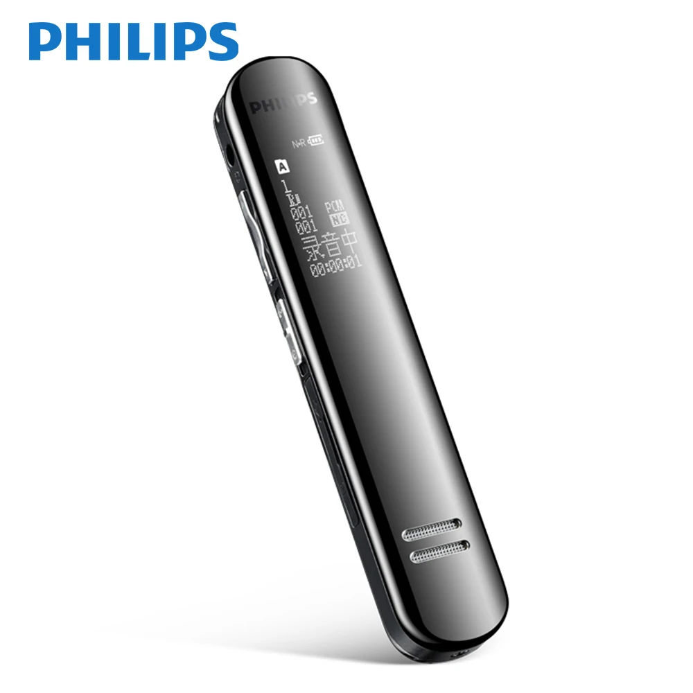 Philips оригинальный Встроенный 16 Гб Цифровой диктофон Ditacphone HD голосовое снижение