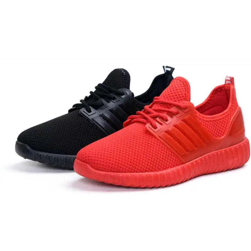 New Mesh Men Casual Shoes Lace-up Lightweight Comfortable Breathable Walking Sneakers Tenis Feminino Zapatos | Обувь