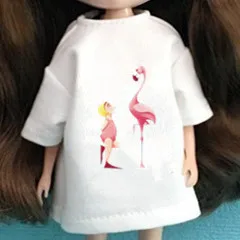 1 шт. 1/6 Одежда для куклы Pullip мультяшная Толстовка ob24 Azone Licca Blyth футболки 30 см