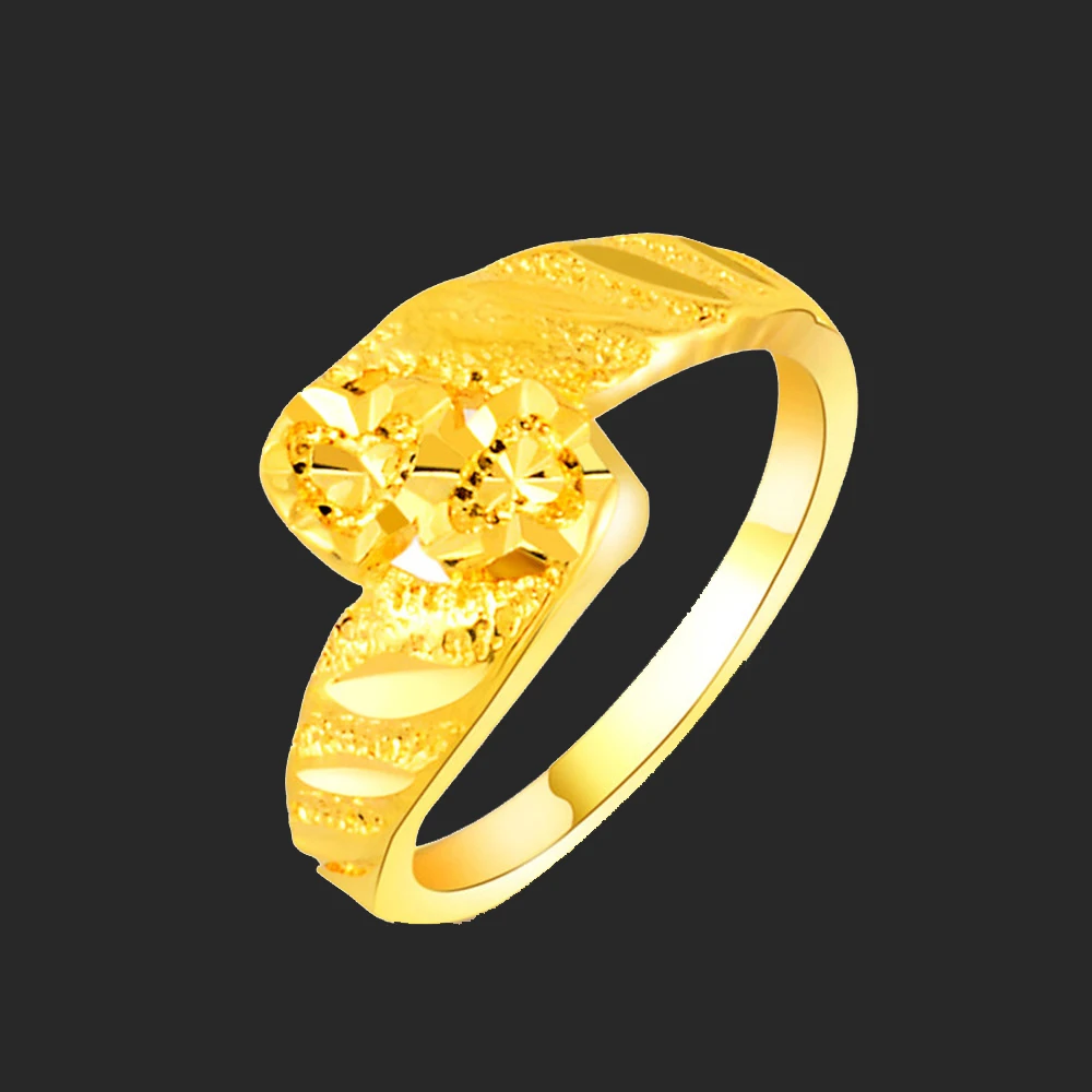 Очаровательные золотые обручальные кольца для мужчин/женщин милые недорогие