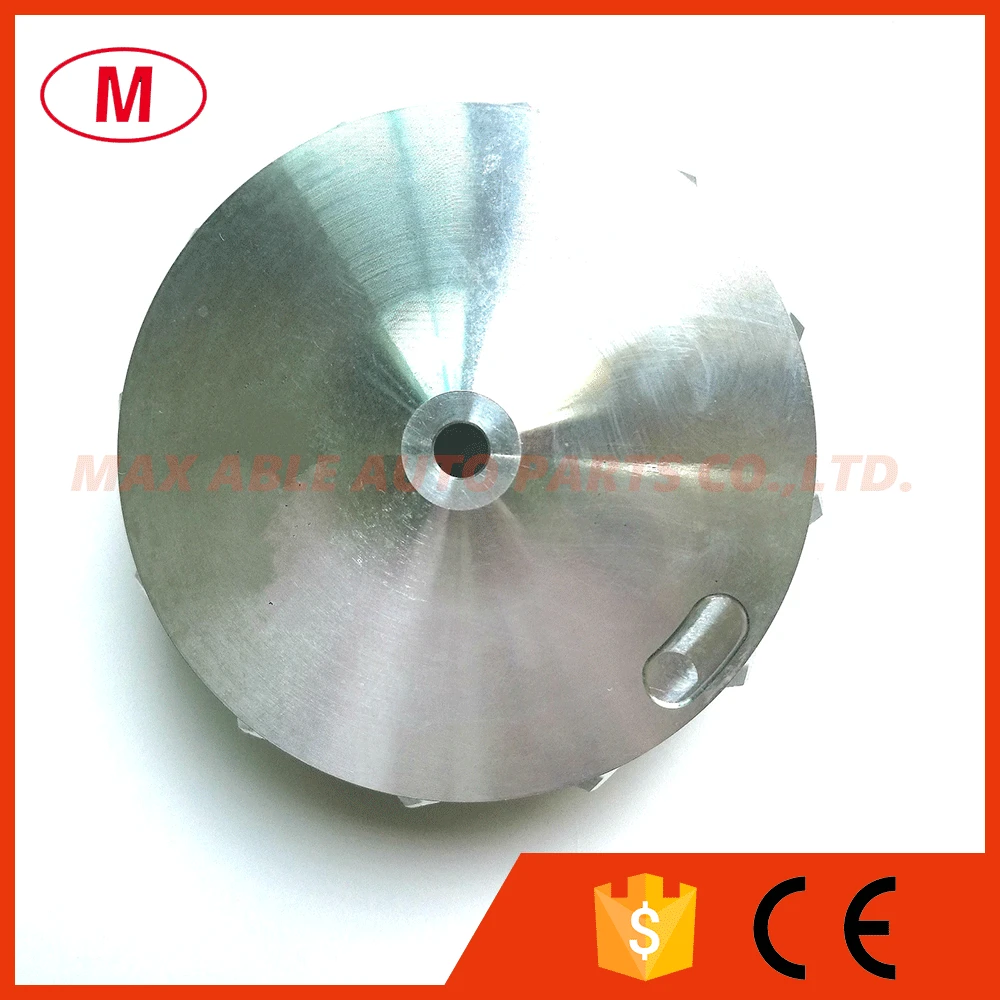 TD04 Высокая производительность турбокомпрессора directioaluminum 2618/фрезерный/Turbo рабочее колесо компрессора 49,00/64,89 мм 6+ 6 лезвий заднего хода
