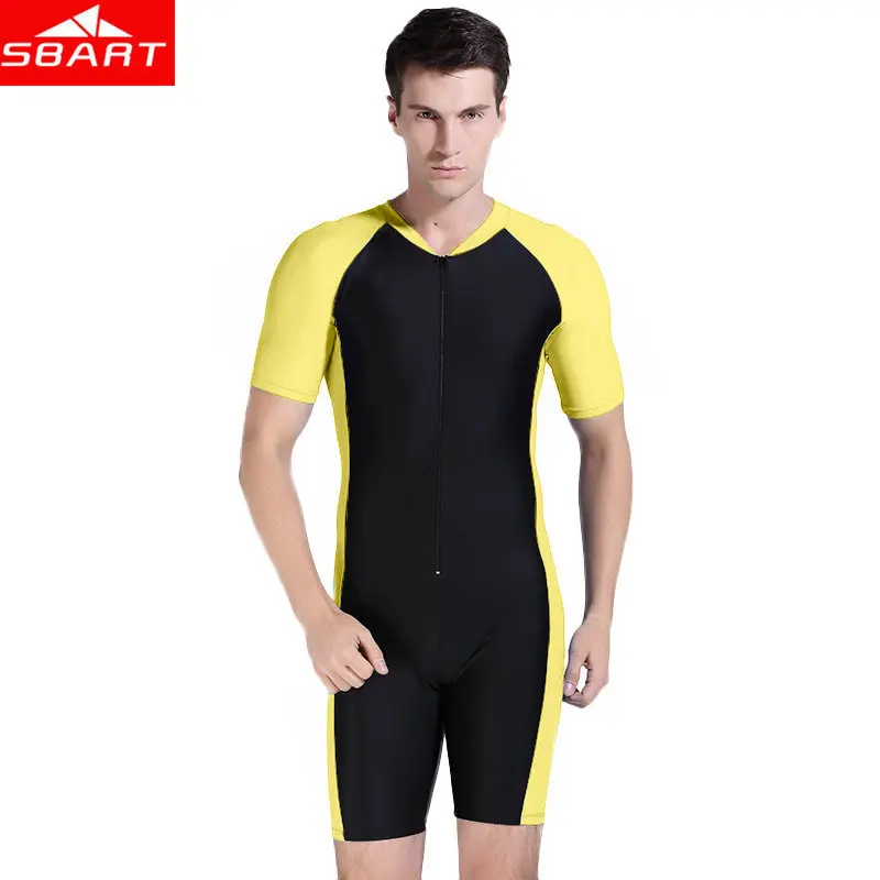 SBART Новый 2015 Лайкра Гидрокостюм Мужчины С Коротким Рукавом Коротышка погружение