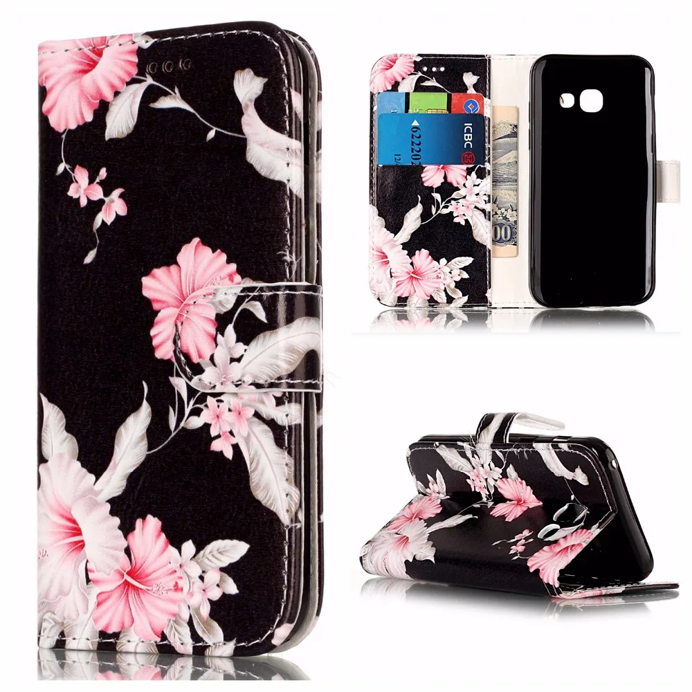Чехол для coque Samsung A5 (2017) 2016 чехлы из искусственной кожи телефонов Galaxy A3