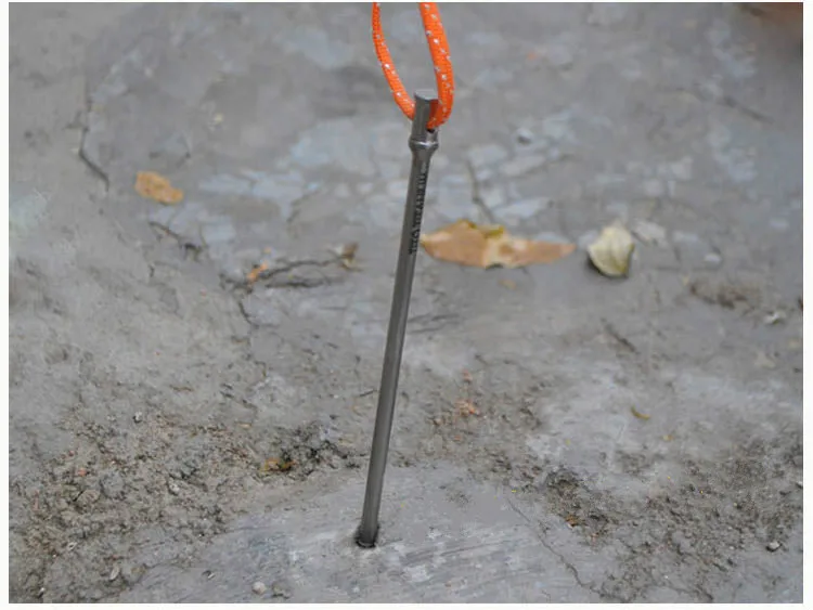 Колышки для ногтей из титана палатки супер легкие 5 мм прочный титановый сплав