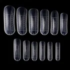 Полное покрытие, быстрое формование, двойная форма для ногтей, удлинение пальцев, дизайн ногтей, набор инструментов для УФ-наращивания ногтей