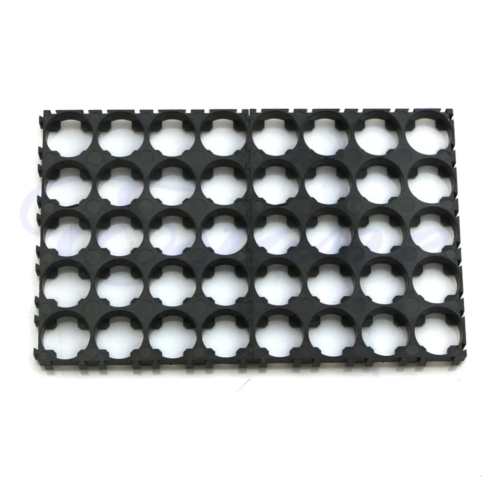 1 шт. 4x черный аккумулятор 18650 4x5 клетка Spacer Radiating Shell Pack пластиковый держатель