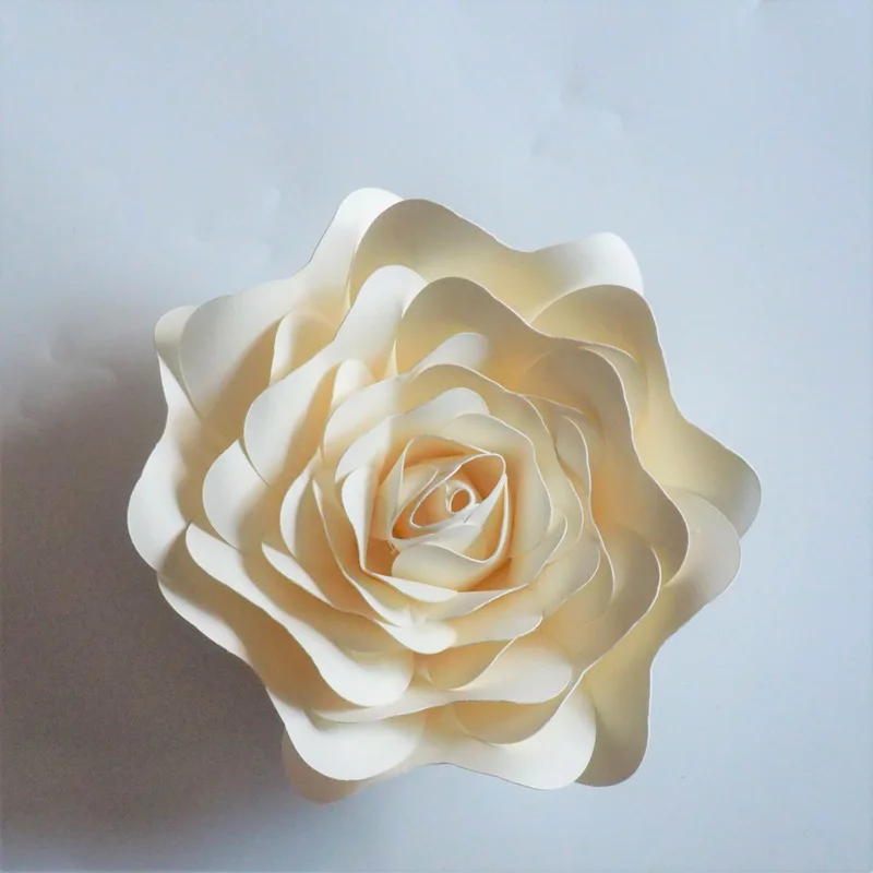 2018 смешанные детские розовые цвета слоновой кости гигантские бумажные розы